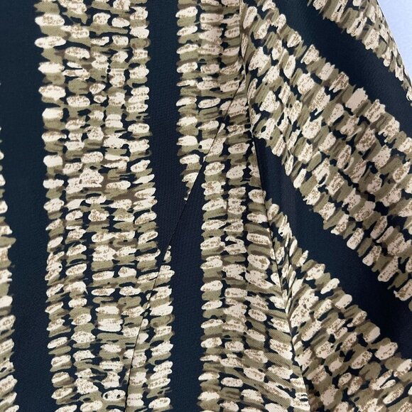 Christie Jill Women Short Sleeve Crew Neck Top Blouse Size L - Picture 7 of 7